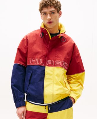 Tommy Hilfiger - Men's Long Sleeve Colorblocked Sailing Jacket