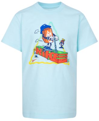Nike - Little Boys Boxy Scooter Graphic T-Shirt
