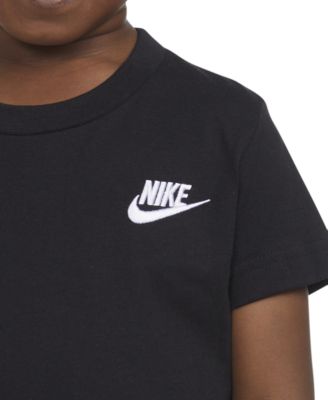 Toddler Boys Sportswear Embroidered Futura Short Sleeve T-shirt