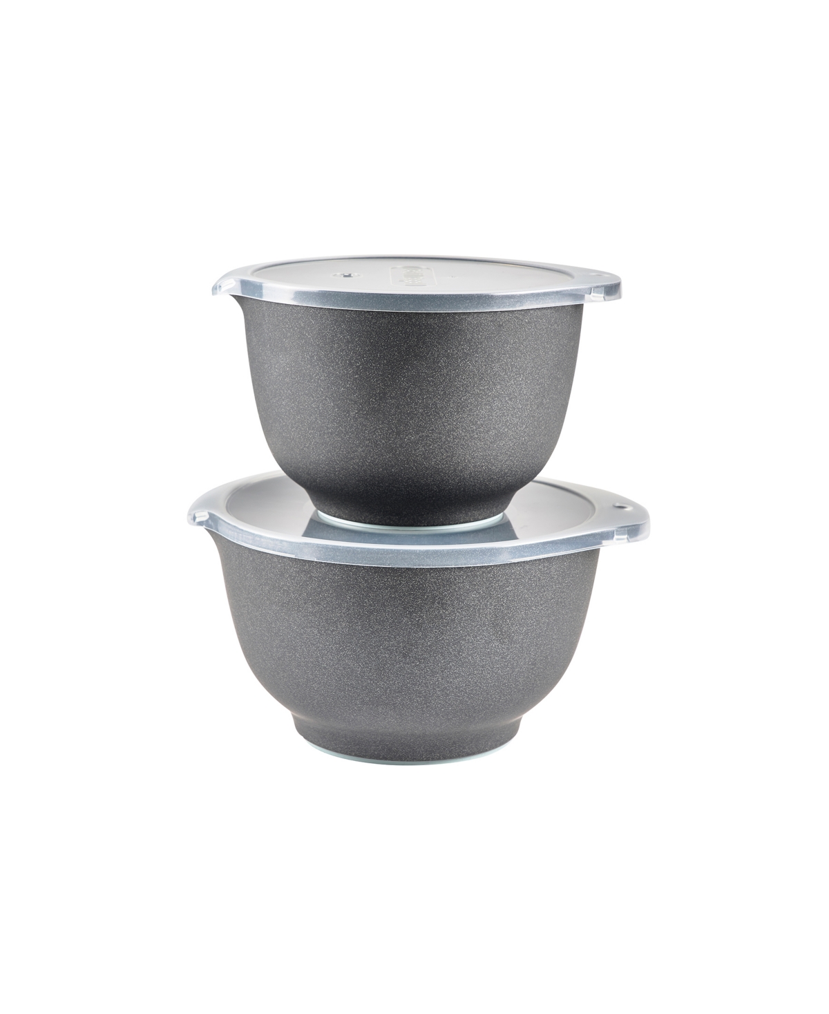 Rosti Margrethe 2-piece Mixing Bowl Set In Pebble Black