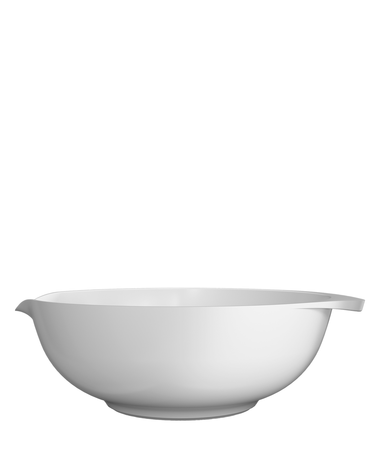 Rosti Margrethe 6.3-quart Bowl With Silicone Spatula In White