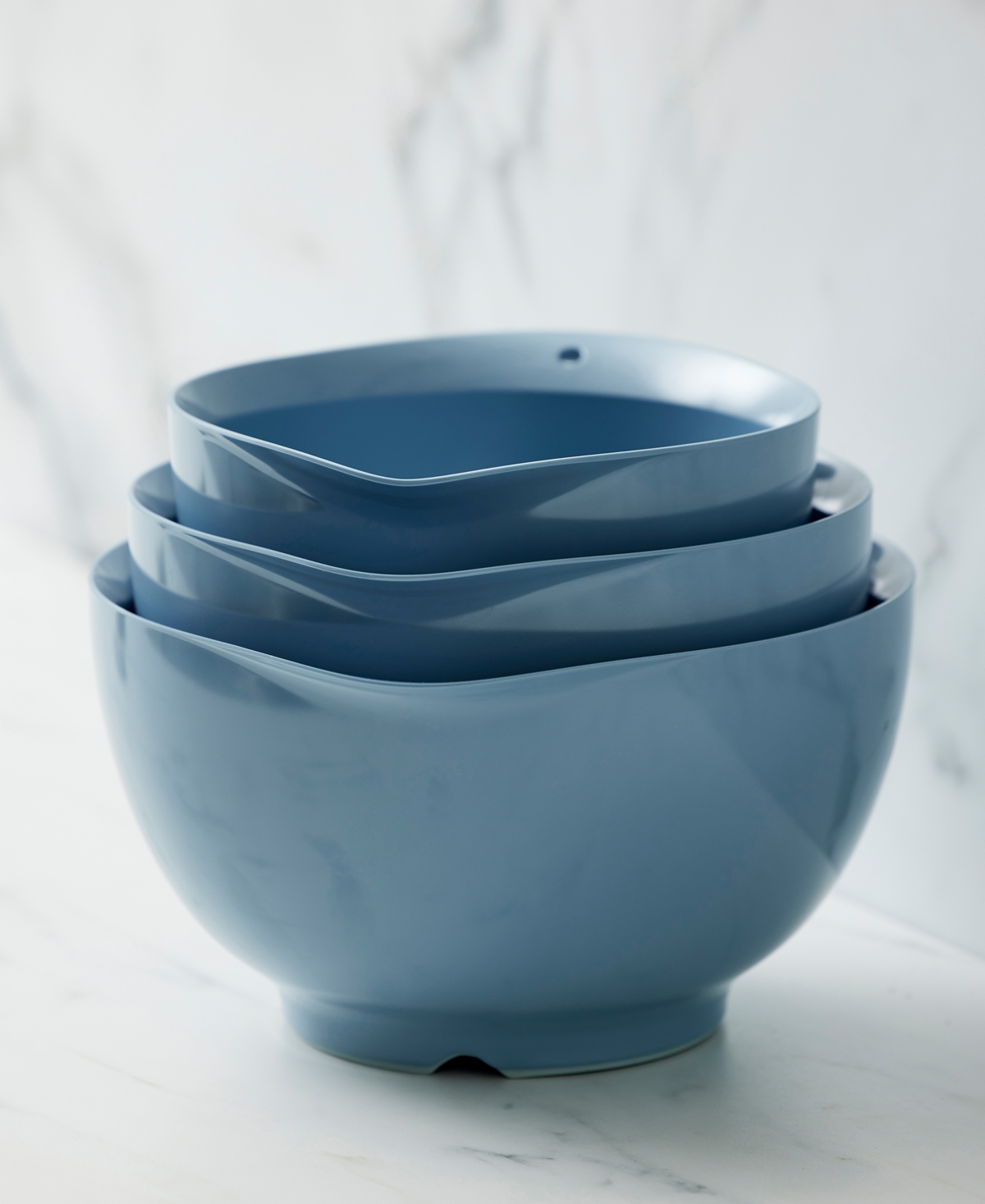 Rosti Victoria 3-piece Mixing Bowl Set In Dusty Blue