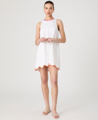 French Connection - Women's Alexis Cotton Poplin Shift Dress