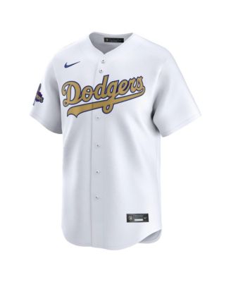 Nike Men's White Los Angeles Dodgers 2025 Gold Collection