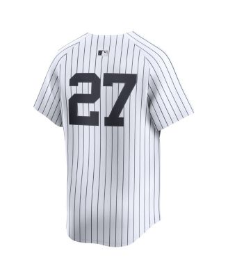 Men's Giancarlo Stanton White New York Yankees Home Limited Player Jersey