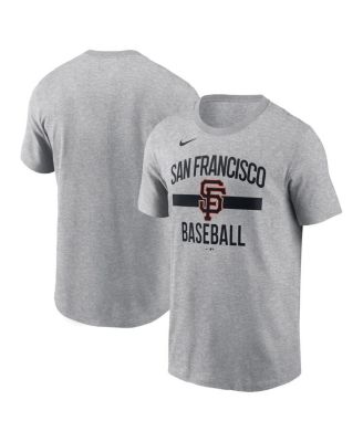 Nike - Men's Heather Gray San Francisco Giants Arched T-Shirt
