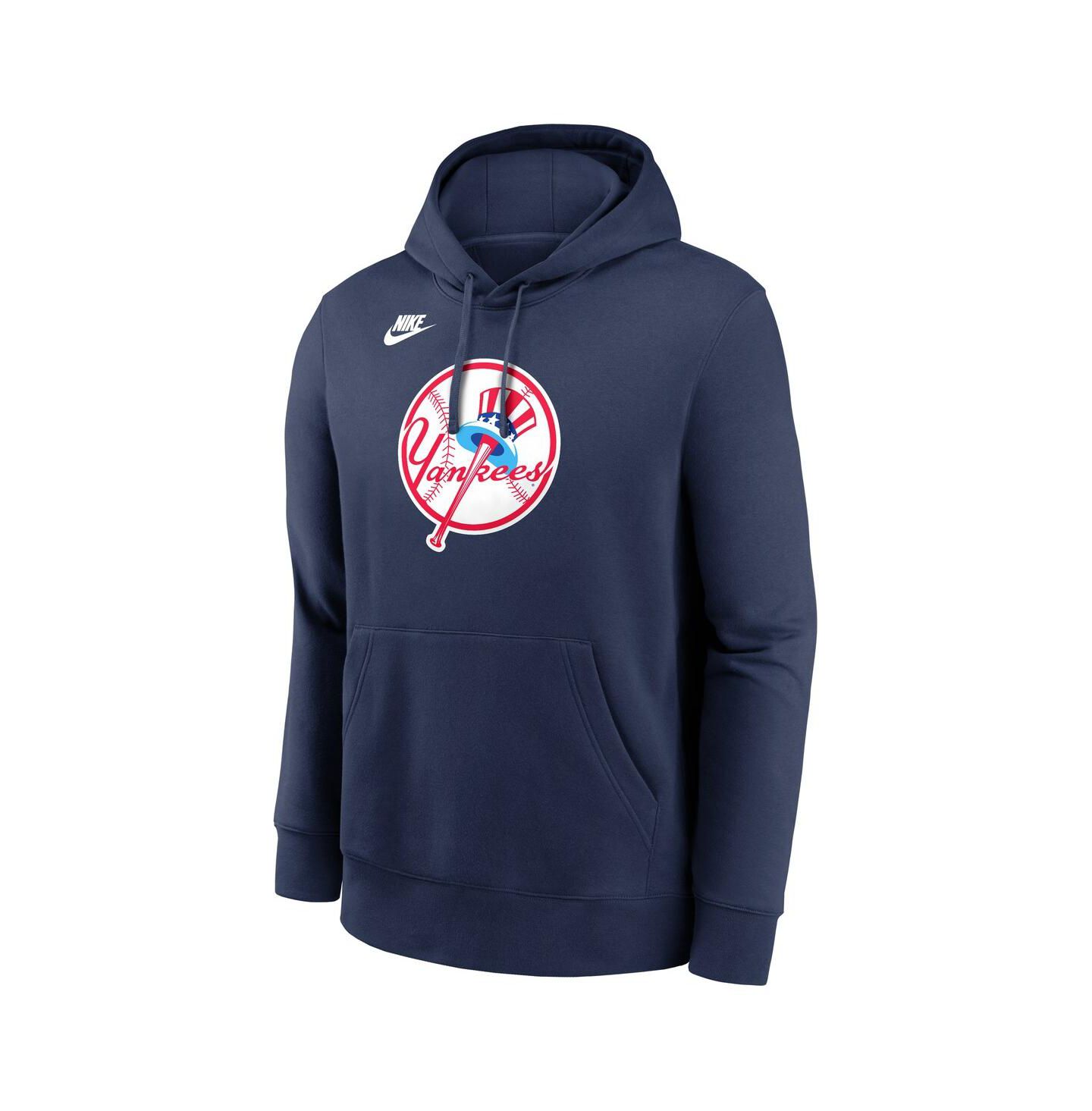 Мужское худи Nike Navy New York Yankees Cooperstown Collection Logo Club Pullover — фото 2