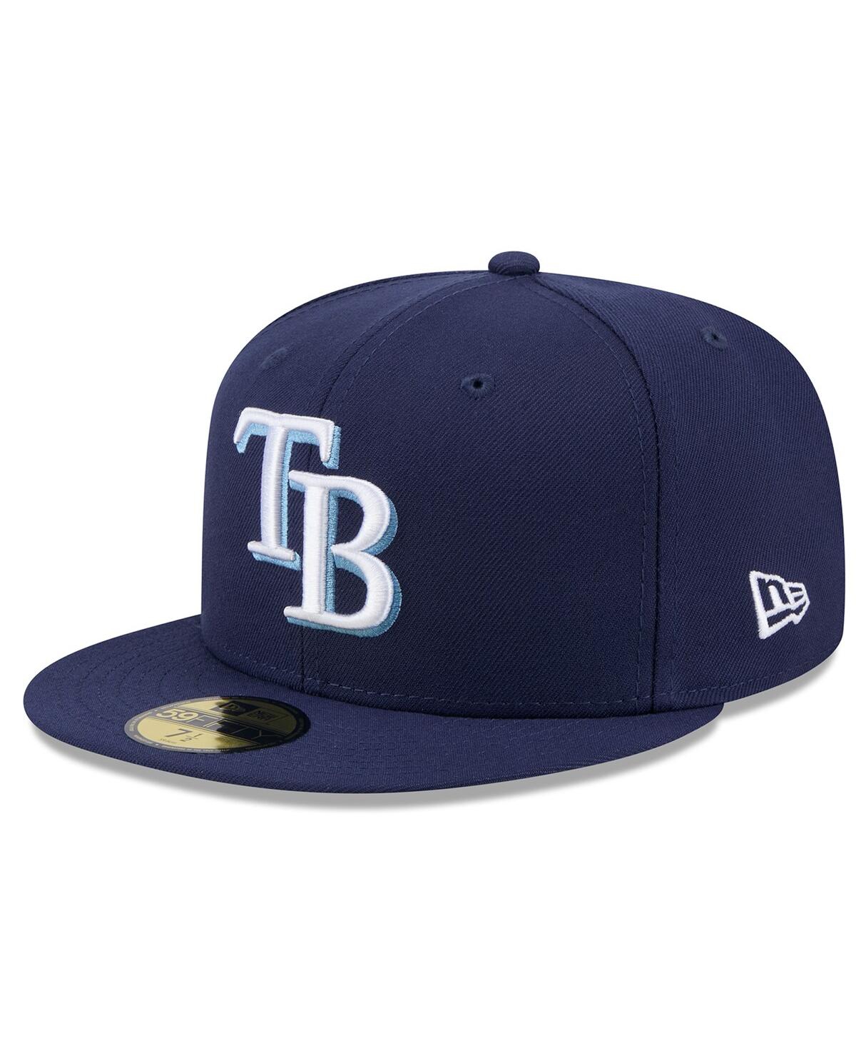 New Era Tampa Bay Rays Authentic Collection On-field Low Profile 59fifty Fitted Cap In Navy