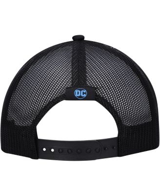 Big Boys and Girls Blue Batman Foam Trucker Adjustable Hat