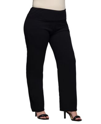 Plus Size Comfortable Stretch High Waist Pants
