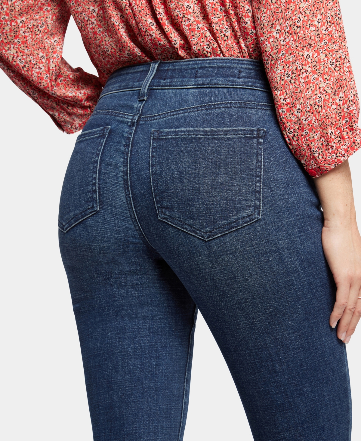 Macy's Nydj Women's Marilyn Straight Jeans In Mesquite