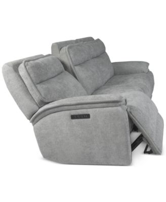Ozryn 3-Pc. Fabric Sofa with 3 Power Motion Chairs, Exclusively at Macy's