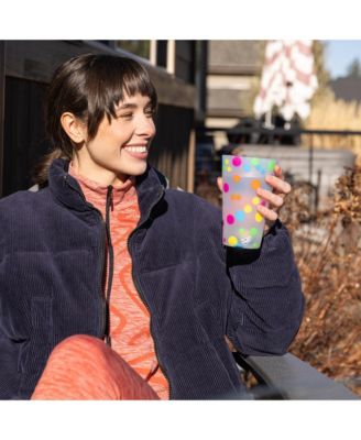 Pint Glasses: 2 pk - Polka Dots