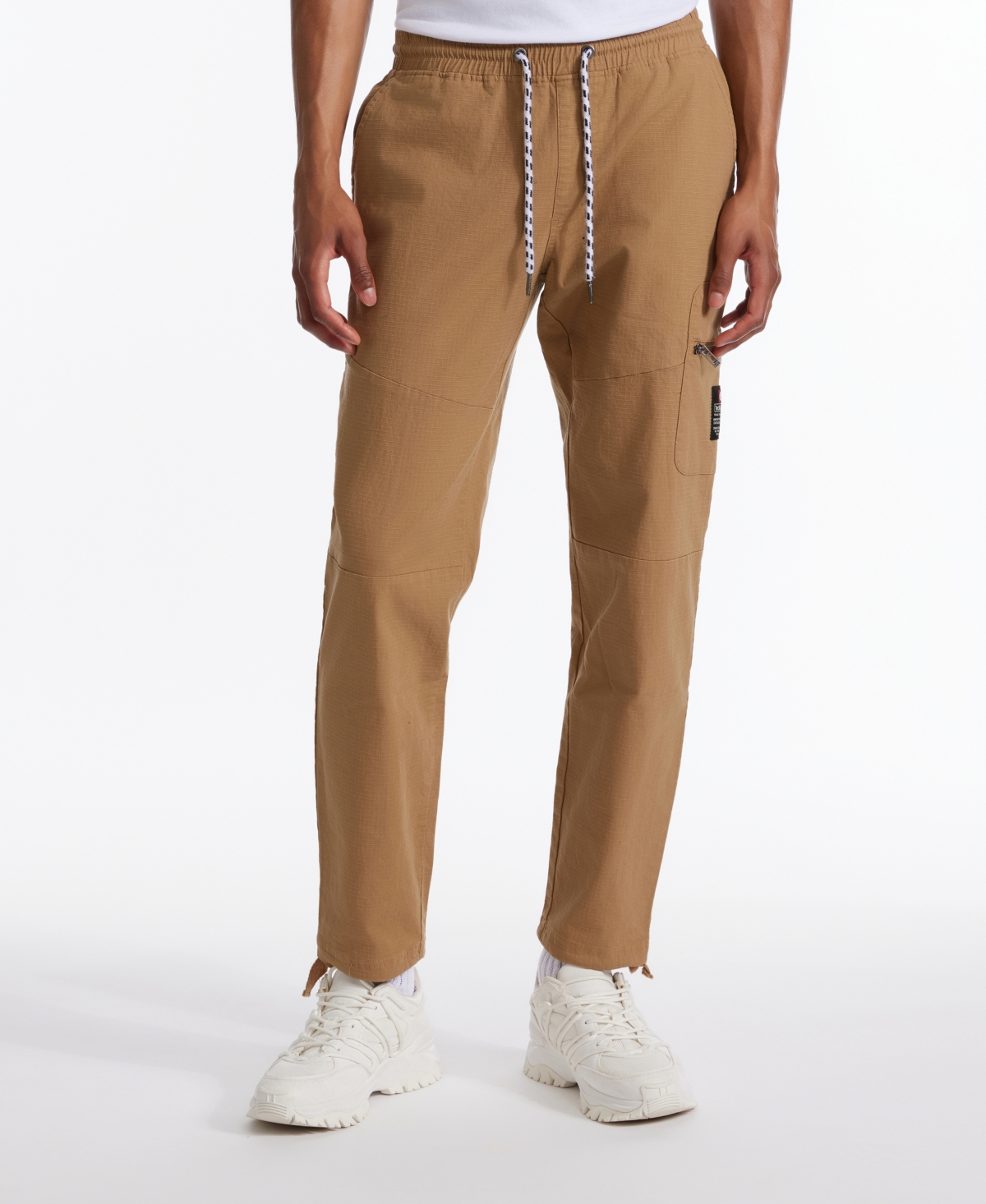 Ecko Unltd . Left Sides Cargo Jogger In Dark Khaki