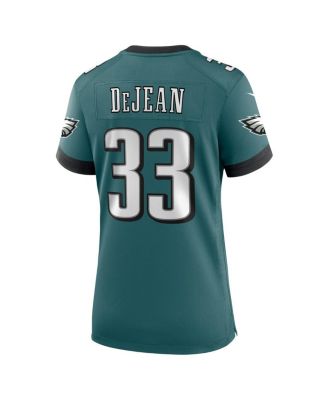 Women's Cooper DeJean Midnight Green Philadelphia Eagles Team Game Jersey