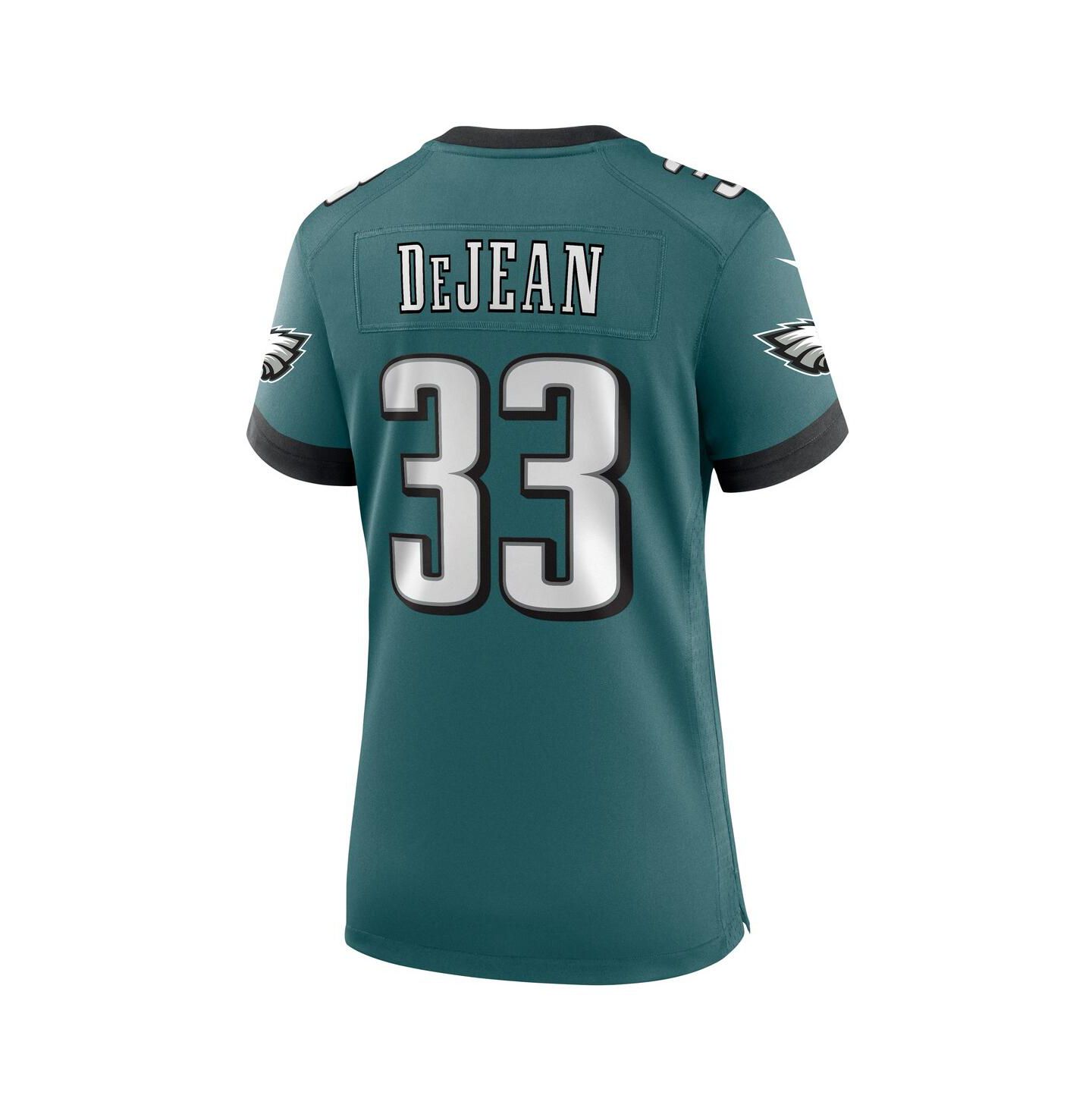 Женский топ Nike Cooper DeJean Midnight Green Philadelphia Eagles Team Game Jersey — фото 4