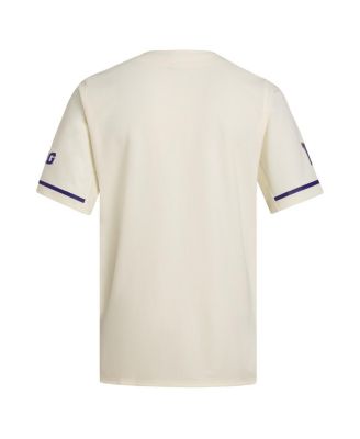 Men's Cream Washington Huskies Replica Baseball Jersey