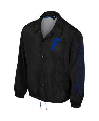 Men's and Women's Black Florida Gators Coaches Full-Snap Jacket