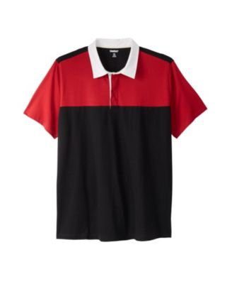 Big & Tall Short Sleeve Rugby