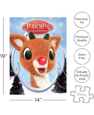 Rudolph the Red-Nosed Reindeer Collage 500 Piece Jigsaw Puzzle