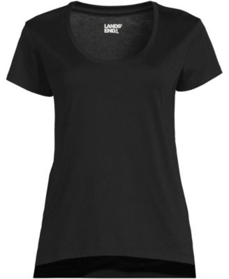 Women's Supima Cotton Tall Short Sleeve Scoop Neck Tee