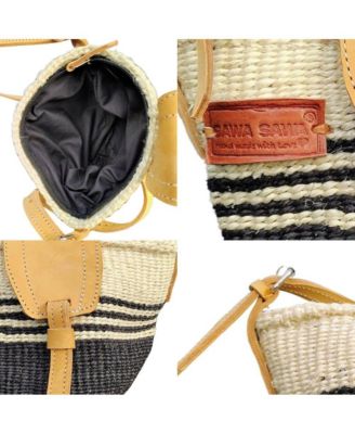 Small Balance Handmade Shoulder Kiondo Sisal Crossbody Bag