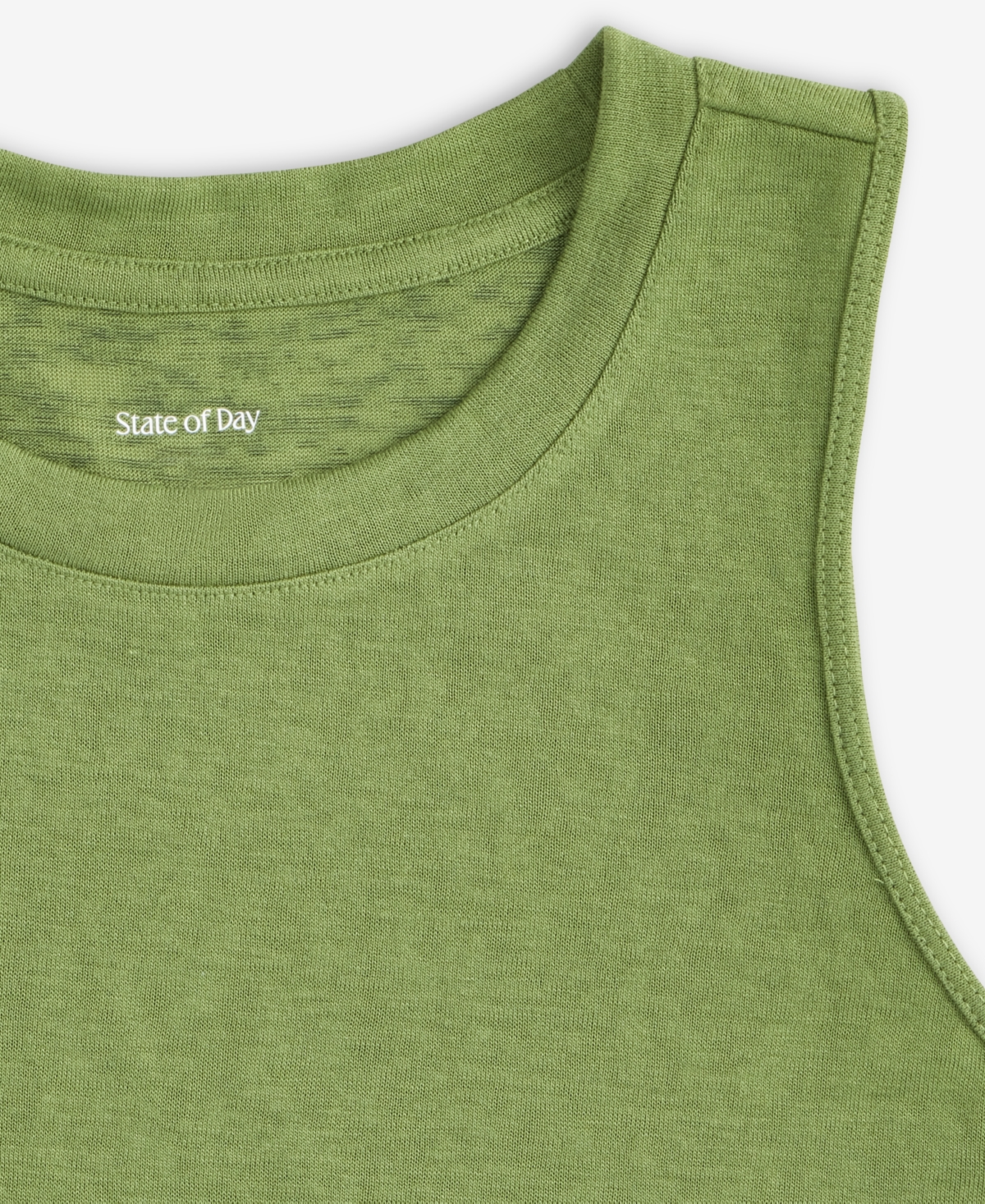 State Of Day Women's Relaxed Muscle Tank Top, Exclusively At Macy's