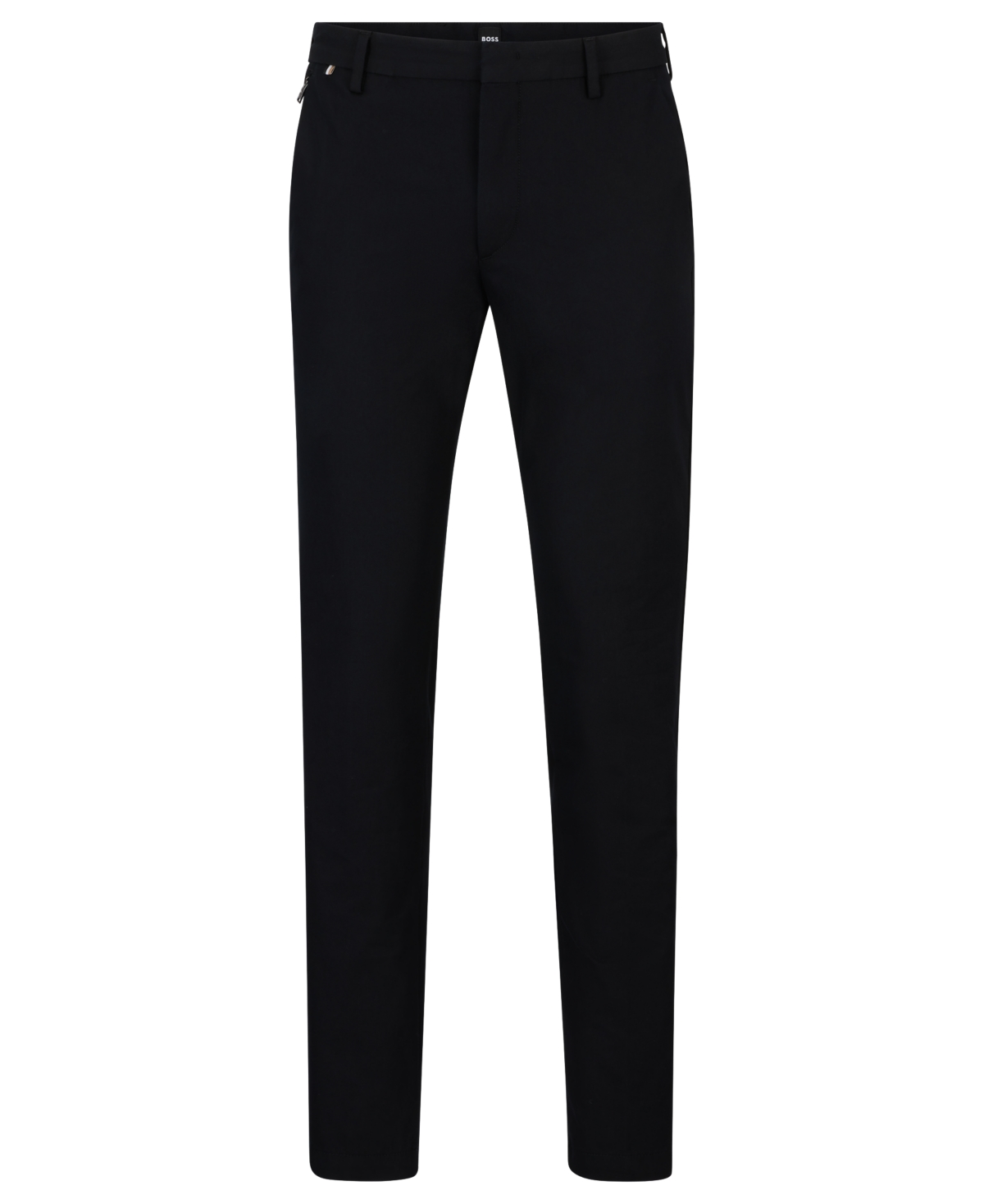 Hugo Boss Boss By  Men's Stretch Slim-fit Trousers In Black