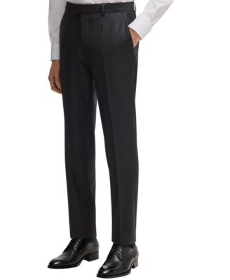 Hugo Boss - Men's Virgin Wool Slim-Fit Trousers