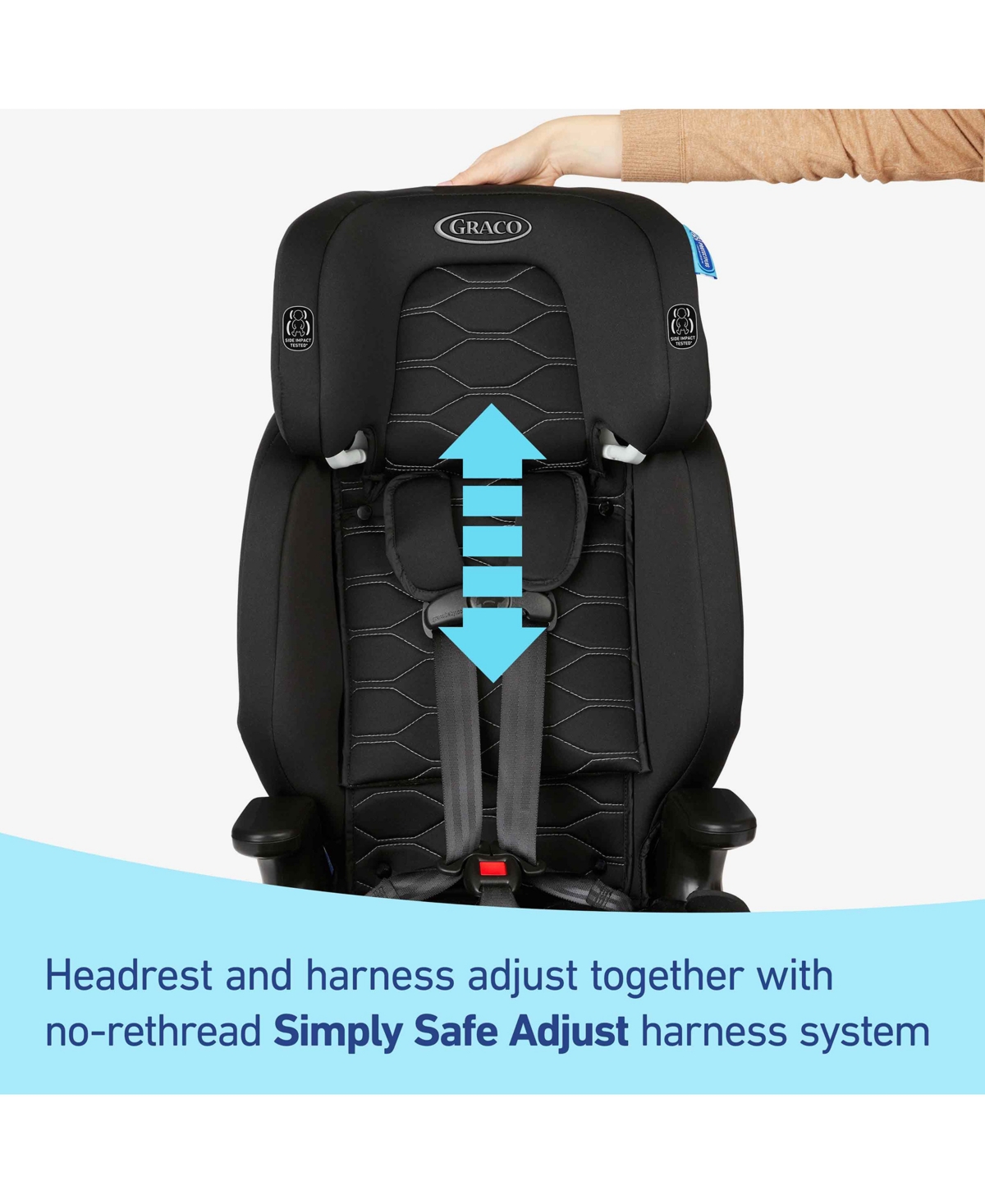 Graco Nautilus 2.0 Lx ft. InRight Latch Booster Car Seat
