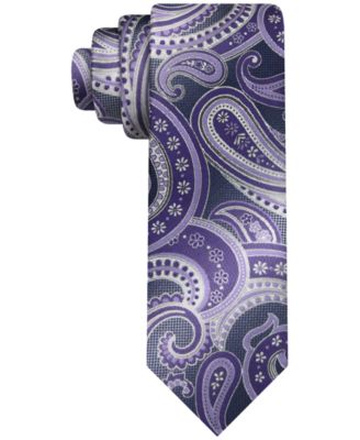 Men's Shadow Paisley Tie