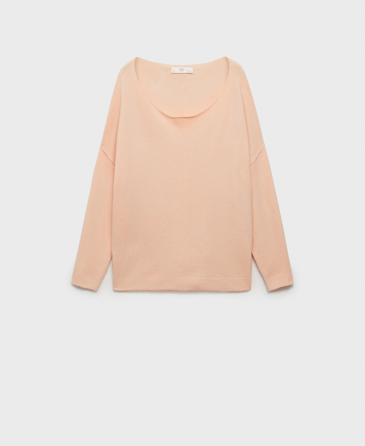 Mango Women's Oversize Knit Sweater In Light Pink
