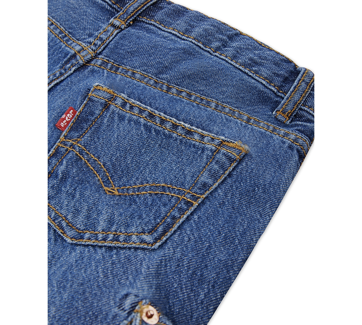 LEVI'S BIG BOYS DENIM CARGO SHORTS 