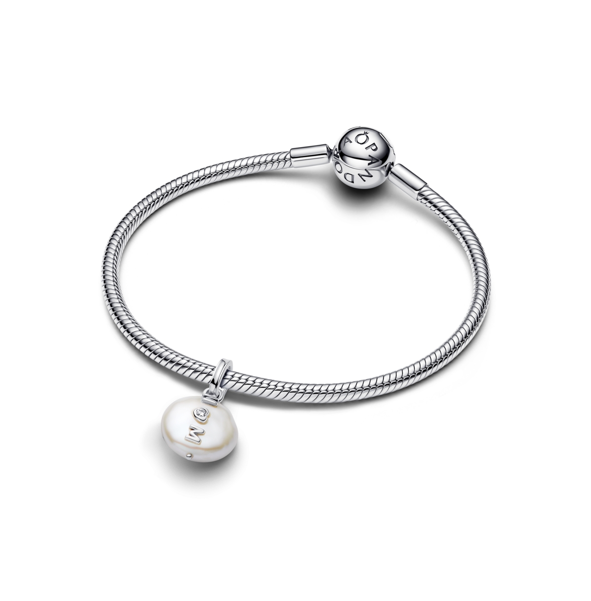Pandora Treated Freshwater Mom Sterling Silver Dangle Charms
