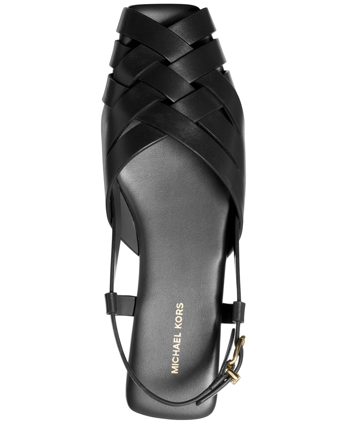 Michael Kors Irene Sling Flat In Black