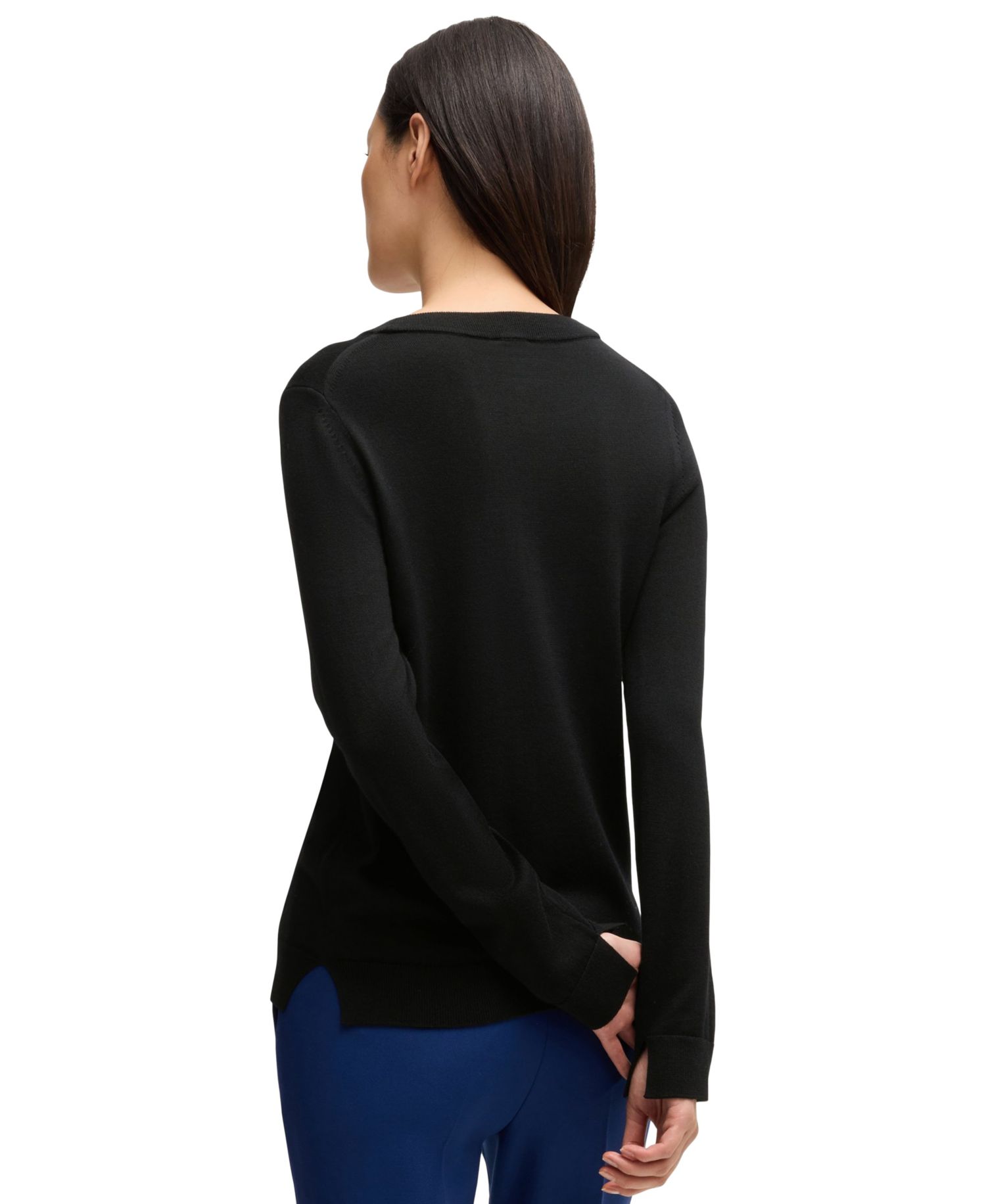 BOSS by Women's Crew-Neck Sweater
