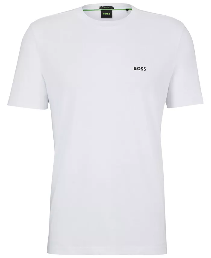Men's Contrast Logo Regular-Fit T-Shirt - thumbnail 2