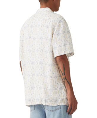 Men's Relaxed-Fit Camp Collar Shirt