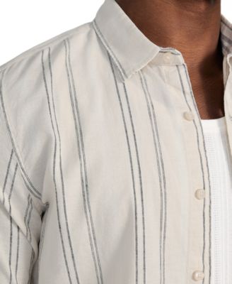 Men's Harkin Relaxed-Fit Stripe Button-Down Shirt