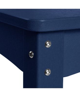 Kids 24" Wide HDPE Plastic Childrens Square Dinner Table