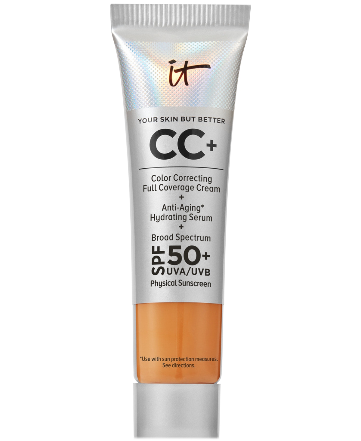 It Cosmetics Cc+ Cream With Spf 50+ Travel Size In Tan Rich