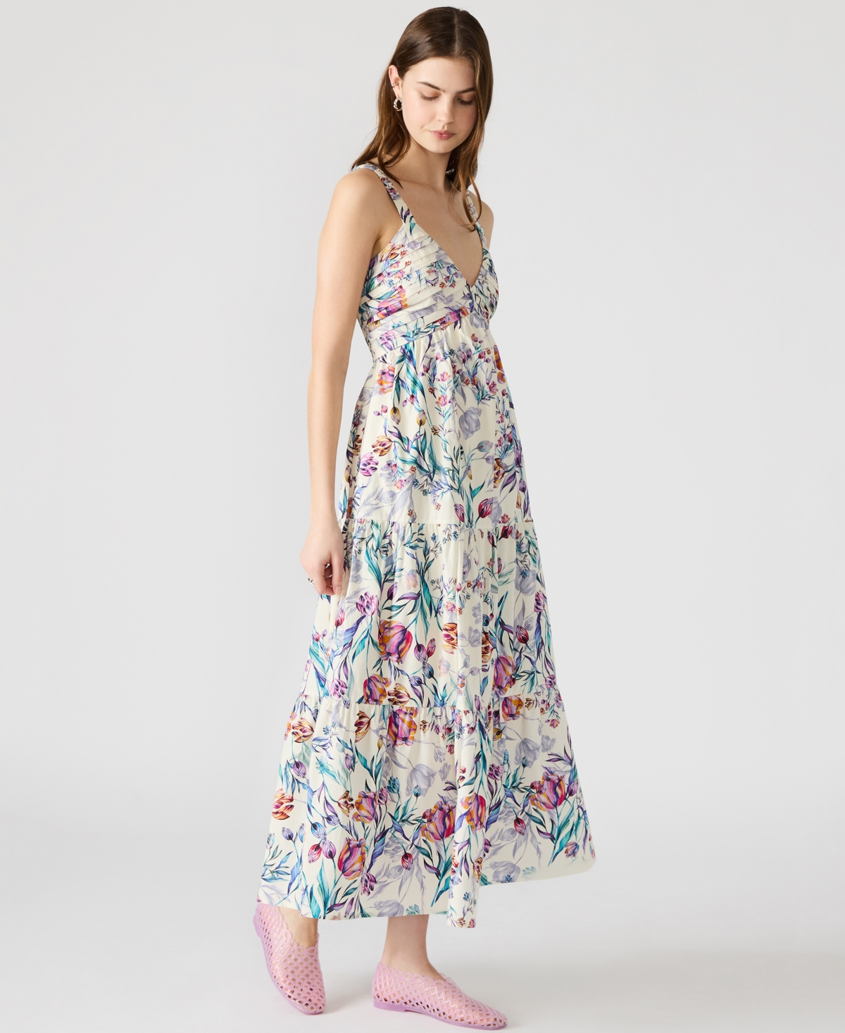 Steve Madden Women's Eliora Cotton Maxi Dress