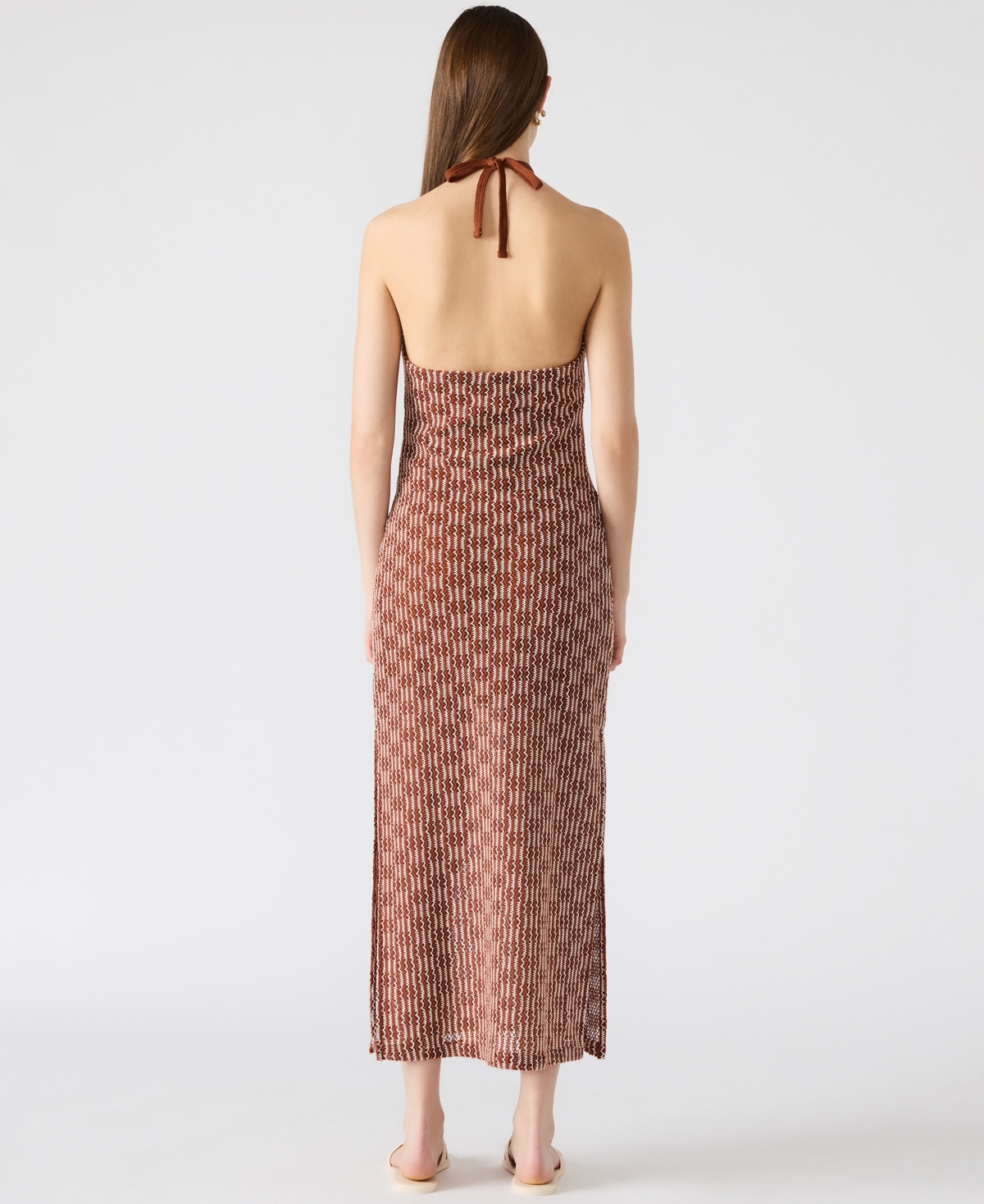 Steve Madden Tatum Halter Midi Dress