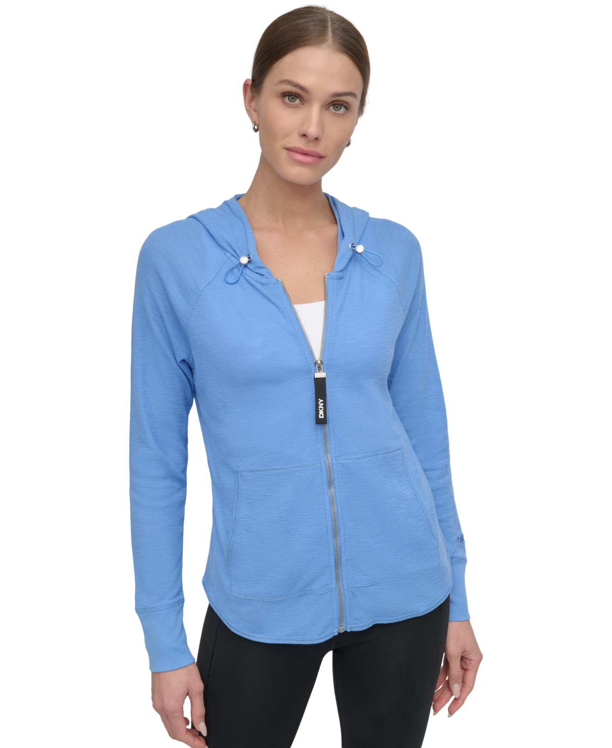 Dkny Sport Women's Cotton Embroidered Logo Pullover Hoodie