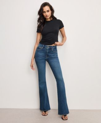 Women's Good Legs Flare Jeans, Regular & Plus Size