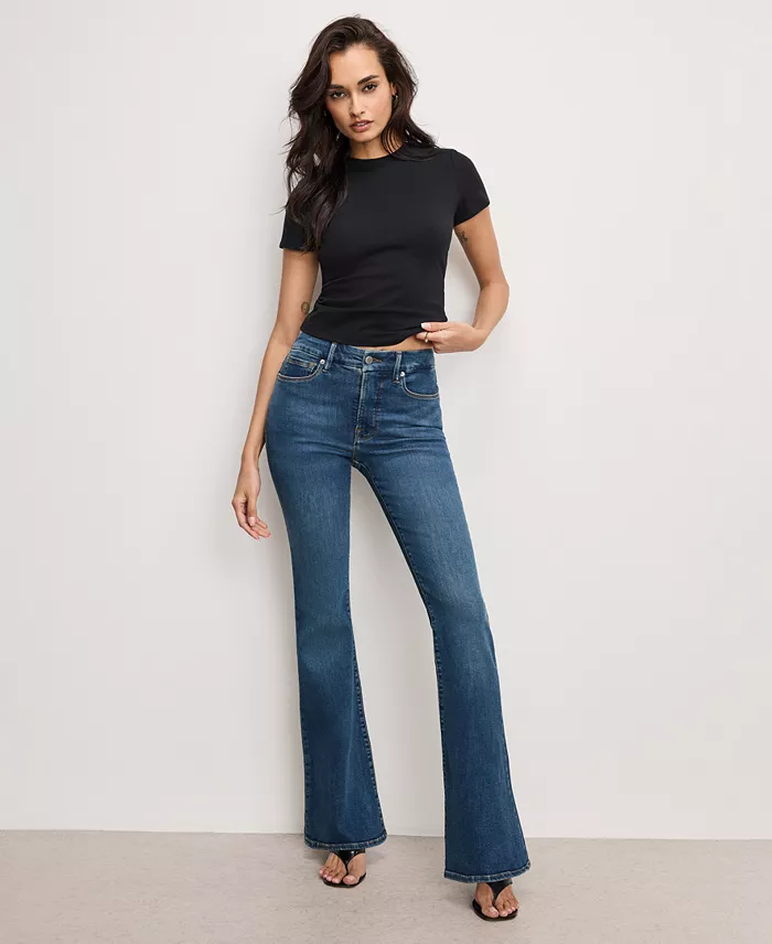 Women's Good Legs Flare Jeans, Regular & Plus Size - thumbnail 6