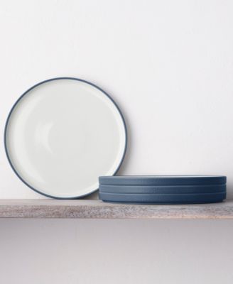 Colortex Stone Stax Dinner Plates, Set of 4