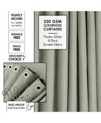 Complete Burlap-Texture Polyresin Bathroom Decor & Accessory Set with Shower Curtain & Bath Rugs