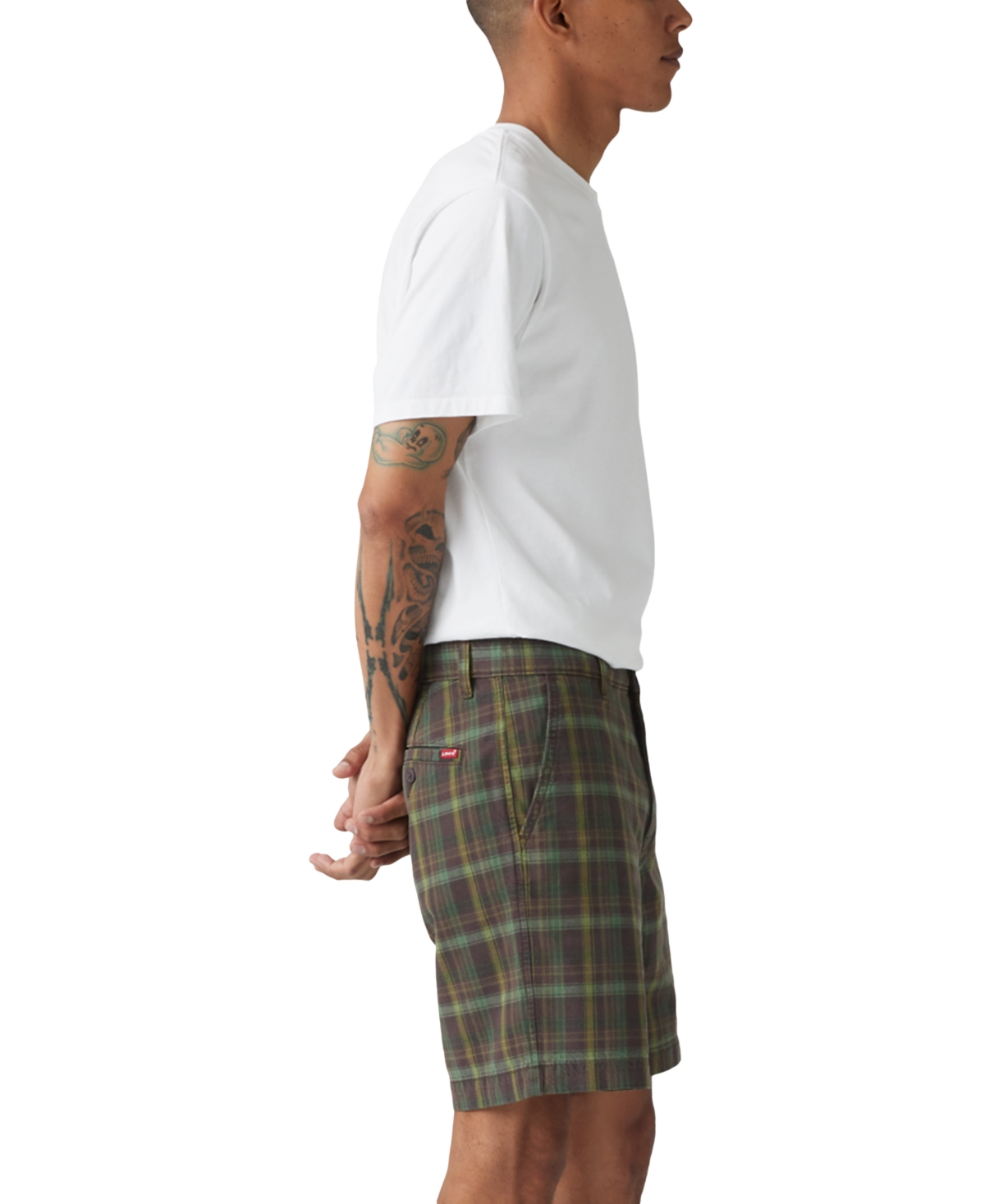Levi's S Men's Relaxed-fit 8" Chino Shorts In Brown