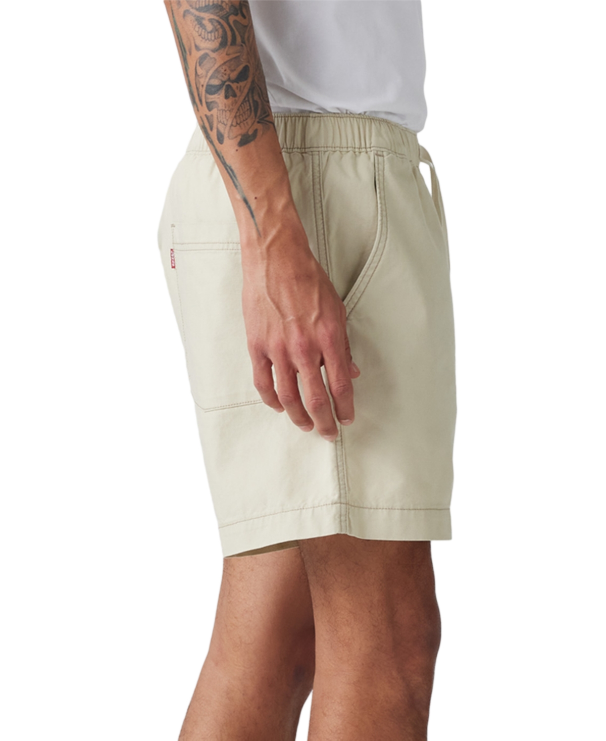 Levi's Men's Relaxed-fit Drawstring Shorts In Tidal Foam
